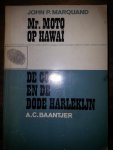 Marquand en Baantjer - Mr. Moto op Hawaí / De Cock en de Dode Harlekijn Marquand en Baantjer - Mr. Moto op Hawaí / De Cock en de Dode Harlekijn