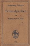 Funk, S. - Talmudproben