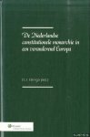 Elzinga, D.J. - De constitutionele monarchie in een veranderd Europa