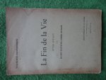 Rambosson, Yvanhoé - LA FIN DE LA VIE Étude critique sur dix-sept statuettes d'Henri Bouillon