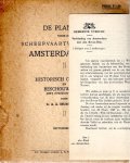 MUSSERT, A.A. - De plannen voor de scheepvaartverbinding Amsterdam-Rijn - Historisch overzicht en beschouwingen - (Met overzichtskaart) - September 1929. - + FOCKEMA ANDREAE & J. de LANGE - Verbinding van Amsterdam met den Boven-Rijn - 2 bijlagen. Gemeente Ut...