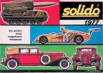 Blanche, J. - Solido: the world's most magnificent miniatures - the 1977 collection:55 models
