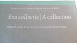 red. - Een collectie / A collection  ( from the collection of the Amro Bank)