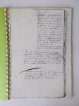 Andre, P en Menger, E. - SCHERPENZEEL - Kerkarchief H.H. Kerk - Verpondingsregister 1762 - 1766