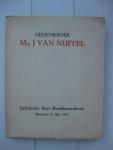  - Gedenkboek Mgr. J. Van Nuffel. Jubileum Sint-Romboutskoor Mechelen 19 Mei 1946.