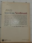 Wilder Lane, Rose - Woman's day book of American needlework