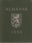 Blokhuis, W.A. (hoofdred.) - Almanak van het Wageningsch Studentencorps voor het jaar 1954 Blokhuis, W.A. (hoofdred.) - Almanak van het Wageningsch Studentencorps voor het jaar 1954