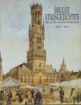 Rau, Jaak A. - Brugse Stadsgezichten (19e en 20e-eeuwse kunstenaars), 144 pag. hardcover + stofomslag, zeer goede staat (naam + wat roestplekjes op schutblad)