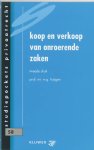 W.G. Huijgen - Koop en verkoop van onroerende zaken / Studiepockets privaatrecht / 58