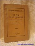 ULENS ADOLF - tijd in de folklore. Proeve van folkloristische studie
