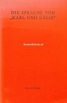 Zandt, Gertrud - Die Sprache von Karl und Galie