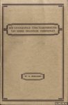 Burgers, W.G. - Röntgenografisch structuuronderzoek van eenige organische verbindingen
