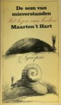 Maarten 't Hart 10799 - De som van misverstanden : Het lezen van boeken het lezen van boeken