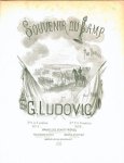 Ludovic, G.: - Souvenir du camp. Pas redouble pour piano. Op. 49. No. 1. à 2 mains