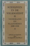 Tjaard Wiebo Renzo de Haan - Schrijven in de volksgeest : Nederland en Vlaanderen 1800-1880