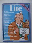  - Magazine 'Lire'. Pour ses 50 ans Tintin s'explique.