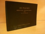 Paauw; D.N.J. van der - De Psalmen; Kerktonaal Geharmoniseerd
