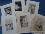 Jacques Cazotte et Adolphe-Alphonse Géry-Bichard - Eaux-fortes pour illustrer les contes de Cazotte: compositions et gravures de A. Géry-Bichard.