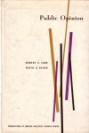 Lane, Robert E., David O. Sears, - Public opinion.