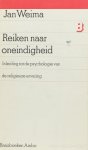 WEIMA, J. - Reiken naar oneindigheid. Inleiding tot de psychologie van de religieuze ervaring.