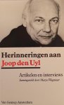 Marja Wagenaar - Herinneringen aan Joop de Uyl
