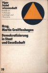 Greiffenhagen, Martin (Hrsg.) (bijdragen van Habermas, Willy Brandt, Abendroth en vele anderen) - Demokratisierung in Staat und Gesellschaft, 1973