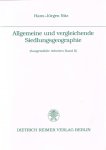 Nitz, H.J. - Allgemeine und vergleichende Siedlungsgeographie