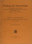 Oberfohren, Ernst. - Die Idee der Universalökonomie in der französischen wirtschaftswissenschaftlichen Literatur bis auf Turgot.