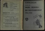 WRH - Catalogus Werf-Rederij en Havenbedrijf 1954-1955 (WRH)
