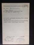  - Oude briefkaart 1930, Internationaal Antiquariaat Hertzberger, nr 1