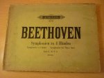 Beethoven; Ludwig von (1770 – 1827) - Symphonien zu 4 Handen; Band II; No 6 - 9  (Hugo Ulrich)