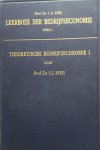 Meij, J.L. - Leerboek der bedrijfseconomie deel I