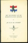 Boeree, Th. A., - Het mysterie van de Hohenstaufen Divisie in De slag bij Arnhem