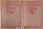 G.J. Harterink, Chr. Van der Steen - Practische electriciteitsleer. 2 delen complete set