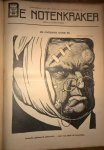 [Polak, Ed] (redactie)  & Albert Hahn [sr.] e.a. (beeld) - De Notenkraker, Zondagsblad van Het Volk - Dagblad van de Arbeiderspartij. [Politiek-Satiriek Weekblad],  Jaargang 4, (1910 v.a. 1 april) & jaargang 5 (1911 in zijn geheel)