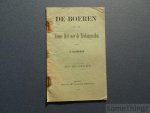 Vliebergh, E. - De boeren en de nieuwe wet over de werkongevallen. Vliebergh, E. - De boeren en de nieuwe wet over de werkongevallen.