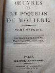 Molière (pseud. Jean-Baptiste Poquelin) - Oeuvres de J.B. Poquelin de Molière (8 tomes)