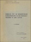 HARTMAN, R. - BIJDRAGE TOT DE BODEMFYSISCHE KARAKTERISATIE VAN DE SIERTEELTGRONDEN IN HET GENTSE.