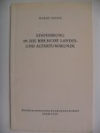 Donner Herbert - Einfuhrung in die biblische landes- und altertumskunde