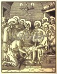 DURER, ALBRECHT (AFTER), - Christ washing St. Peter's feet