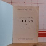 Mendelssohn Bartholdy, Felix - Mendelssohn - Elias op. 70 - klavierauszug mit text