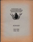 Koninklijk Oudheidkundig genootschap - Jaarverslagen 1949-1951