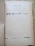 Multon, Edward - STAATSVIJAND NO. 1