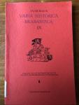 - Jaarboek Varia Histrica Brabantica - IX- 1980