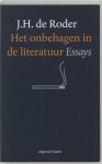 J.H. de Roder - (1) Het Onbehagen In De Literatuur