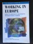 Ed Anne-Marie Boels - Working in Europe, How to develop a successful international career
