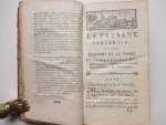 Restif de la Bretonne. - La paysane pervertie, ou les dangers de la ville; Histoire d'Ursule R., soeur d'Edmond, le paysan, mise au jour d'après les véritables lettres des personages.