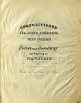 Tiehsen, Otto: - Drei Lieder für eine Tenor- oder Sopranstimme (Compositionen von Jul. Stern, F. Möhring und Otto Tiehsen. 1. Liefr.)