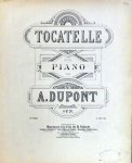 Dupont, Auguste: - Tocatelle pour le piano. Op. 26