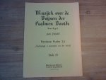 Zwart; Jan - Musijck over de Voijsen der Psalmen Davids; Stuk IV; Fantasie Psalm 24 "Verhoogt o poorten nu de boog"